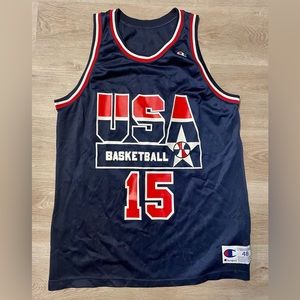 Size 48 magic Johnson original Olympic basketball jersey